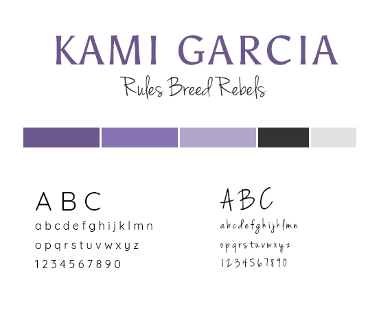 Kami Garcia style guide