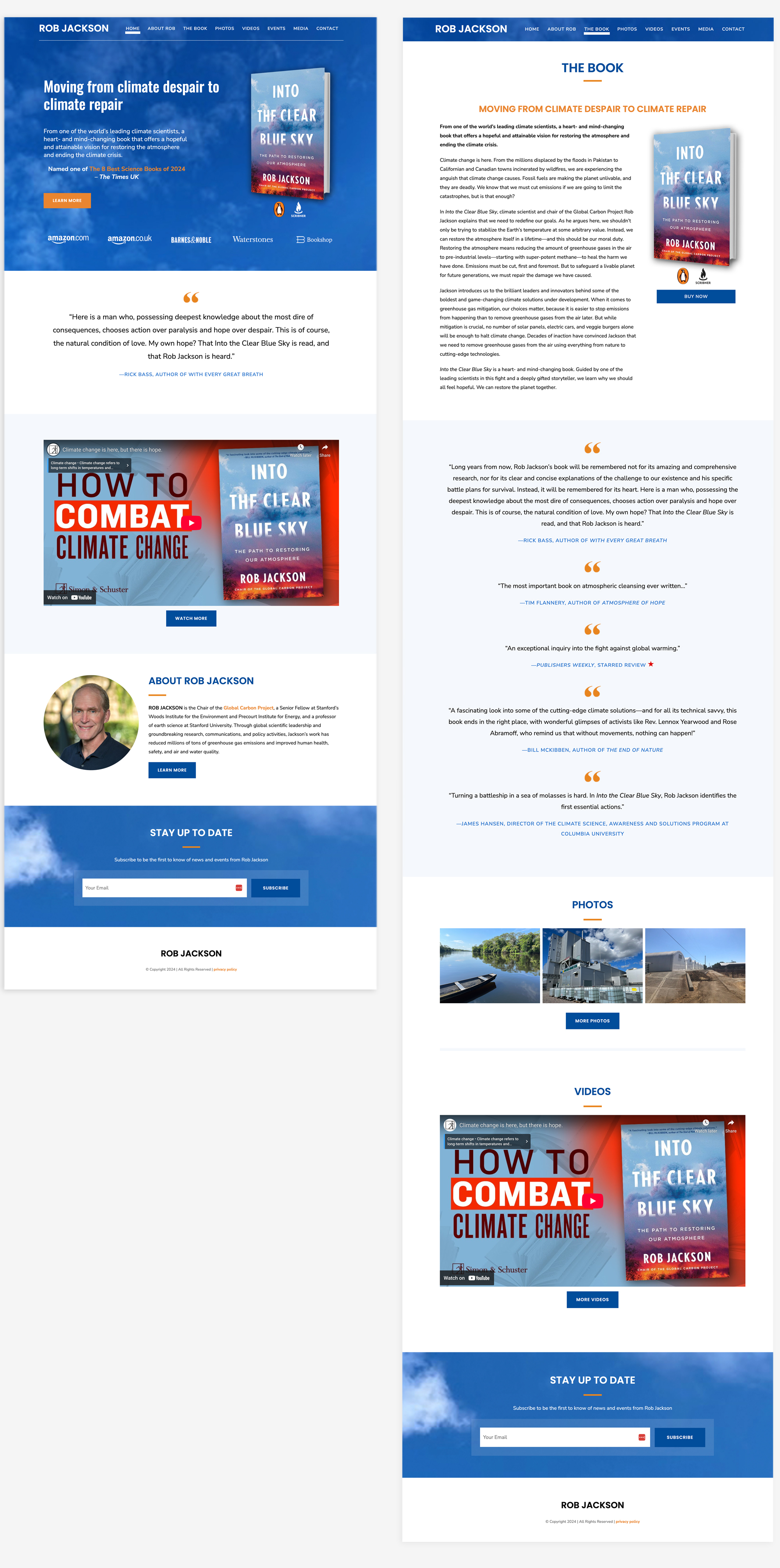 Rob Jackson's site design