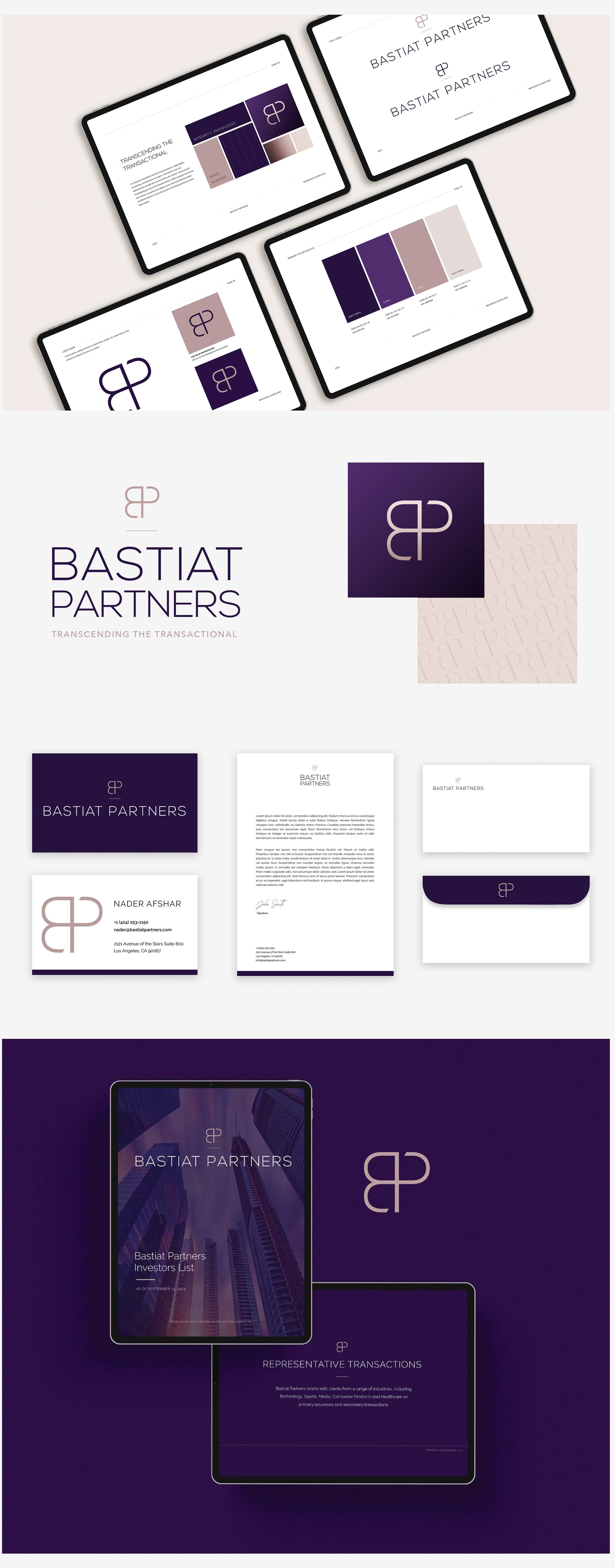 Bastiat Partners branding