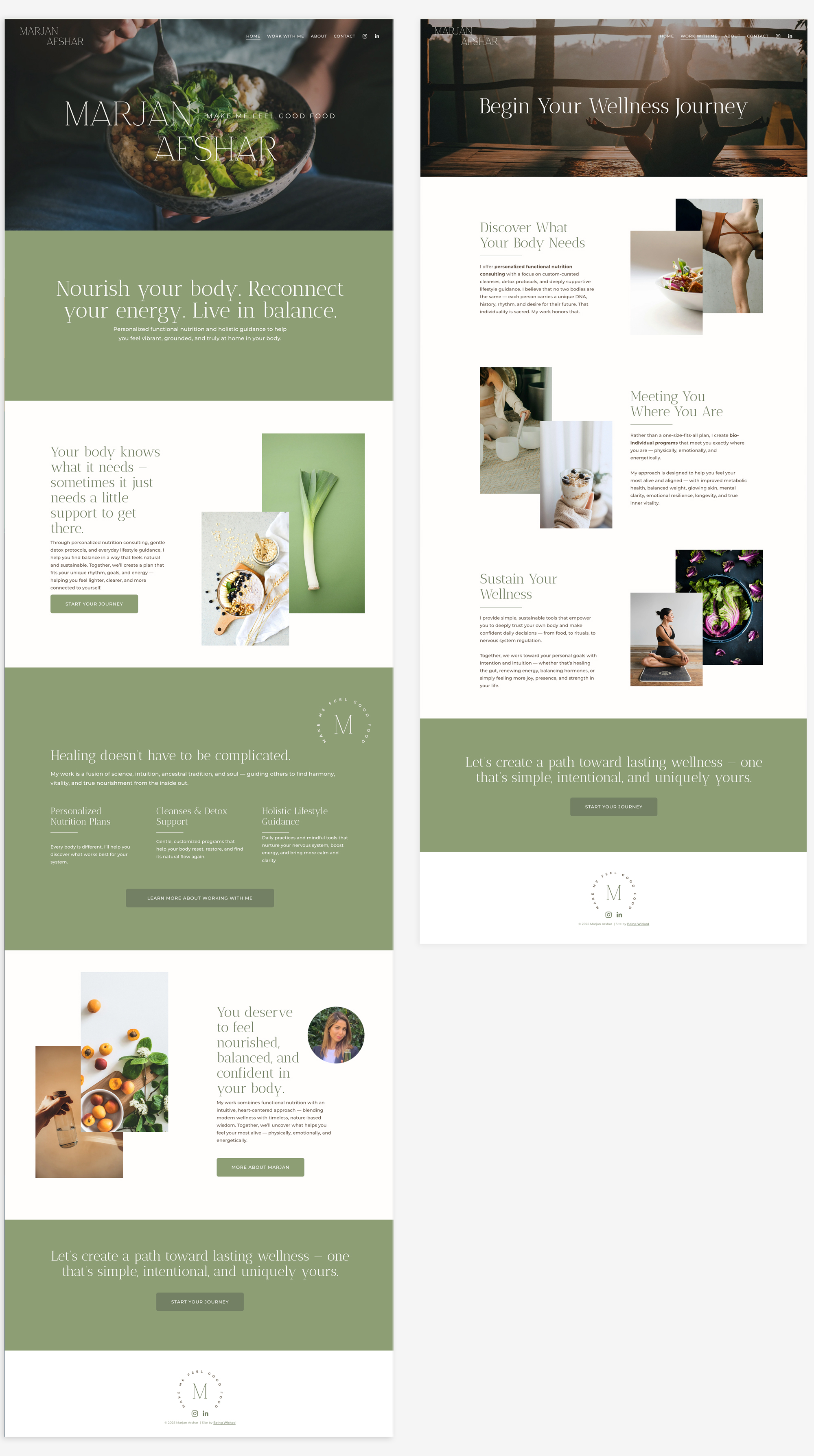 Marjan's site design